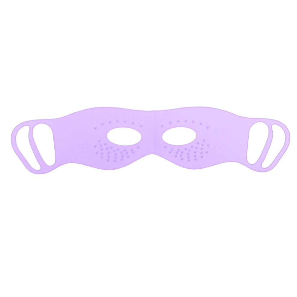 Villcase 4Pcs Silicone Eye Mask Violet Reusable Eye Patch With Anti-Skid Design