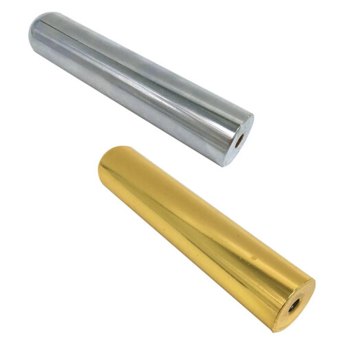 6 Pcs Metal Guitar Finger Slide Bars Assorted Colors