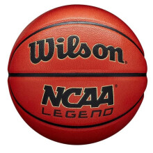 Basketball - WILSON - NCAA Legend - Kunstleder - Größe 5 - Innen/Außen