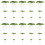 6Packs Durable Plastic Duckweed Ornament Tank Decor 1