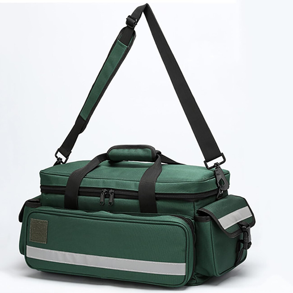 First Responder Medical Bag With Oxygen Tank Compartment, Large Emt Trauma Bag For Paramedics 9070919837005