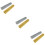 6 Pcs Metal Guitar Finger Slide Bars Assorted Colors 9