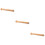3Pcs Adjustable Wood Rolling Pins Khaki with Scale for Baking Dough 7
