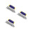 3Pcs Stainless Steel Drywall Corner Trowel Durable Inside Plaster Tool 6