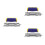 3Pcs Stainless Steel Drywall Corner Trowel Durable Inside Plaster Tool 8