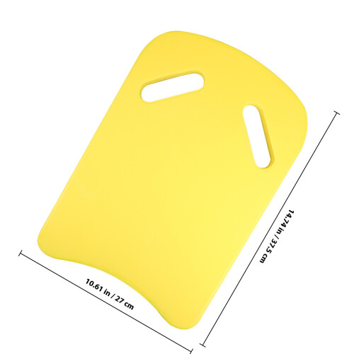 Eva Swim Float Kickboard Swimming Aid for Pool Training Yellow 1