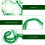 2 Sets Climbing Grid Net For Garden Plants Trellis Netting Fruit Tree 6