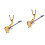 2Pcs Guitar Pendants for Necklace and Sweater Chains 3