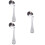3Pcs Silver Feeding Spoon Lightweight Utensil 6