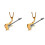 2Pcs Guitar Pendants for Necklace and Sweater Chains 2