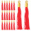 125Pièces Pendentifs Pompons DIY Polyester Décoration Suspendue 3
