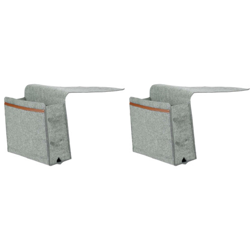 2St Stijlvolle Vilten Sofa Organizer Voor Modern 1