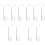 10pcs Storage Boxes Plastic Bead Containers Small Organizing Boxes For Home Office 5