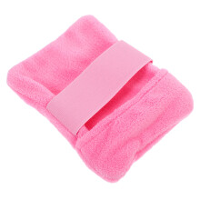 4Stk Reinigungstaschen Aus Weichem Korallenfleece in Pink