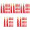 125Pièces Pendentifs Pompons DIY Polyester Décoration Suspendue 5