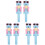 6Pcs -Blue Cartoon Robot Lollipop Holder Plastic Candy Storage 2