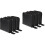 6Pcs Black Small Cd Case Portable Zipper Cd Storage Bag 40 Capacity 4