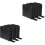 6Pcs Black Small Cd Case Portable Zipper Cd Storage Bag 40 Capacity 3