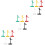 15Pcs Rotatable Plastic Label Clamps Assorted Colors for Sign Display 6