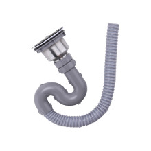 1Pc Home Use Wash Basin Sewer Downcomer with High-Accuracy Threads