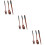 3 Sets Portable Camping Picnic Tableware Wooden Fork Spoon Chopsticks 10