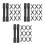 150Pcs Multipurpose Black Plastic Box Handles for Easy Carrying 6