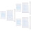 9Pcs Durable Blue Acrylic Clay Modeling Boards for DIY Crafting Use 6