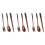3 Sets Portable Camping Picnic Tableware Wooden Fork Spoon Chopsticks 5