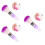 3Pcs Soft Nail Dust Removing Brushes Multi Color for Nail Art 6