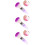 3Pcs Soft Nail Dust Removing Brushes Multi Color for Nail Art 7