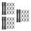 150Pcs Multipurpose Black Plastic Box Handles for Easy Carrying 4
