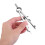 3Pcs Metal Spring Compass Daily Use Portable Silver Accessory 4