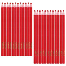 120Pcs Red Crayon Pencils Peel-Off Wax Markers for Fabric and Glass