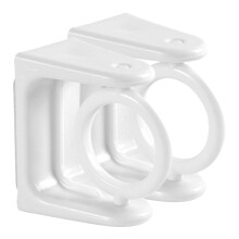 5 Count Closet Rod Bracket Curtain Brackets For Wall Shower Holder