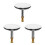 3Pcs Silver Copper Bath Tub Drain Gasket Universal Adjustable Stoppers 7