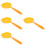 4Pcs Yellow Egg Separator PP Kitchen Yolk White Divider Tool 8