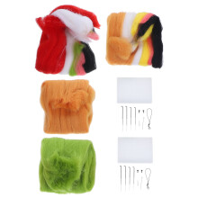 4Sets Wool Felting Starter Kit DIY Needle Felt Craft Supplies