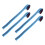 12 Pcs Blue Car Threshold Strip Protective Scratch-Resistant Decor 8