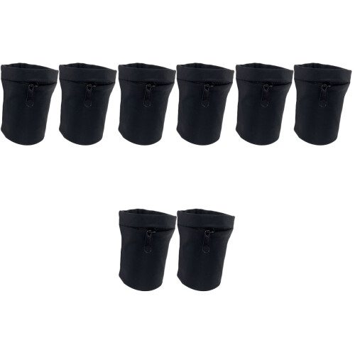 8Pcs Comfortable Black Running Armband Cellphone Holder with Elastic 2