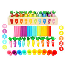 1Set Colorful Wooden Numbers Sorting Toy for Toddlers Educational Fun