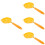 4Pcs Yellow Egg Separator PP Kitchen Yolk White Divider Tool 7