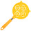 4Pcs Yellow Egg Separator PP Kitchen Yolk White Divider Tool 3