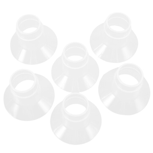30Pcs Wearable Silicone Flange Inserts for Breast Pump Comfortable Fit