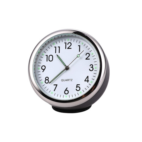Car Dashboard Clock with Night Light, Definition Dial, Analog Design for Safe Driving