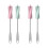 4Pcs Baby Bottle Brush Set 360 Rotatable Cleaning 3