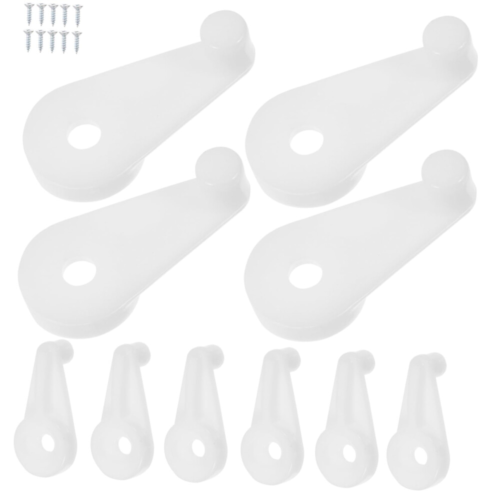 100Pcs Glass Retainer Clips With Screws For Cabinet Doors Mirrors Easy Install Secure Fit 9070919837210