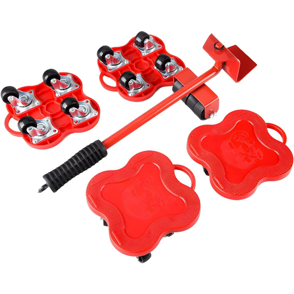 Furniture Lifter Kit 300Kg Capacity With 4 Dollies And 360 Wheels For Moving Sofas And Refrigerators 9070919837326
