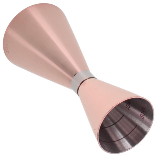 5Stk Roségold Cocktail Jigger -Messbecher Barwerkzeug 2