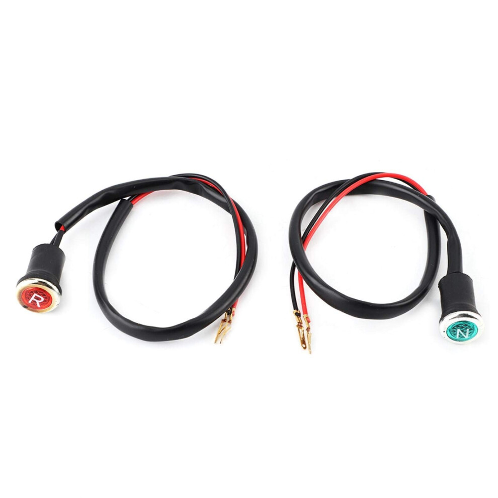 Universal Atv Gear Indicator With Display For Neutral And Reverse Status Light/Red/Green 9113335630901