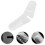 100Pièces Renforts Hommes PVC Blancs Fixation 11